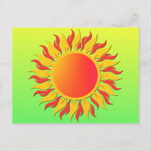 Cartão Postal Raio de sol