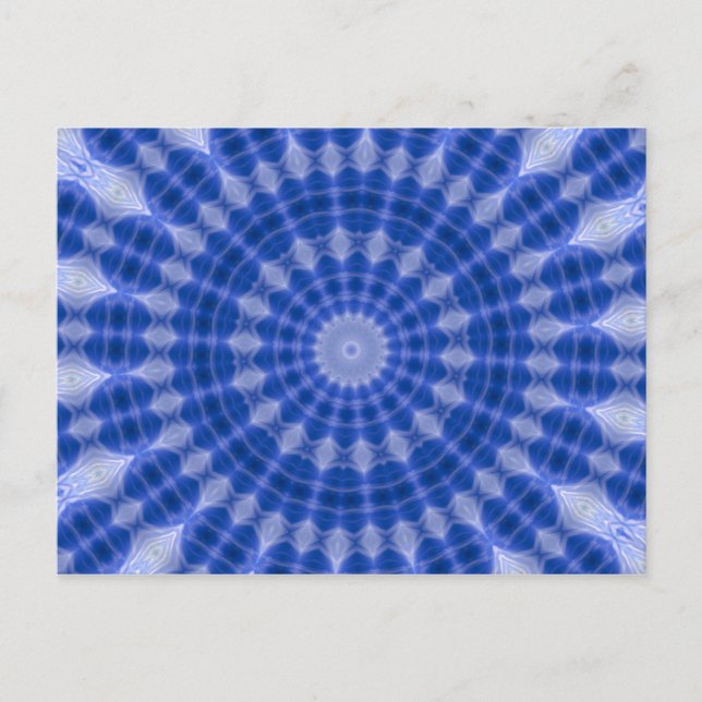Cartão Postal Raios_Azul (Frente)