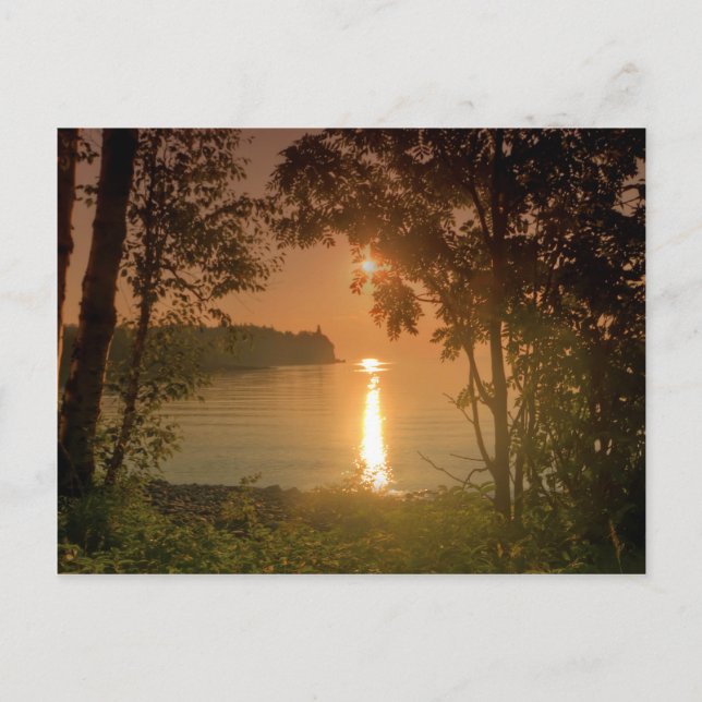 Cartão Postal Raiva Preguiçosa em Split Rock (Frente)