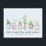 Cartão Postal Raiz Para Você | Cartão-postal das plantas vegetai<br><div class="desc">Para a pessoa que você ama, nossos postais personalizados são o cartão a dar. Para aqueles de nós que têm a sorte de ter alguém para amar, um cartão postal é uma maneira simples de mostrar o quanto nós realmente temos por eles. Permite que seja escrita uma mensagem profunda e...</div>