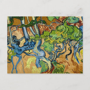 Cartão Postal Raízes de Árvore por Vincent van Gogh (Julho de 18