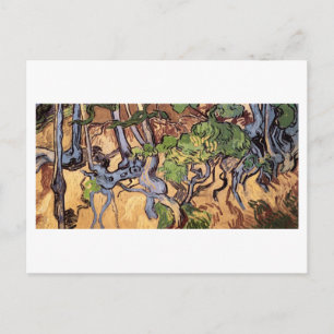 Cartão Postal Raízes e troncos de árvores (F816)Arte fina Van