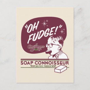 Cartão Postal Ralphie Parker - Connoisseur de Sabonete