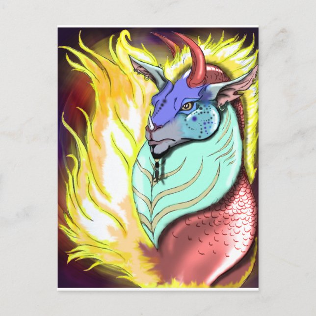 Cartão Postal Ram King (Frente)