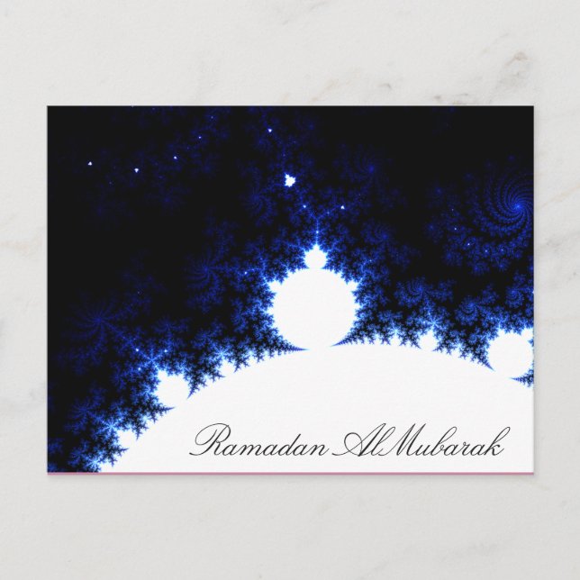 Cartão Postal Ramadan Almubarak (Frente)