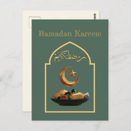 Cartão postal Ramadan Kareem Ramadan Mubarak