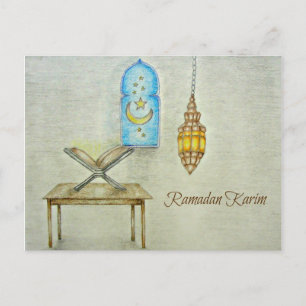 Cartão Postal ramadan karim