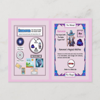 Cartão Postal Ramoran - Radon Trading Card