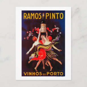 Cartão Postal Ramos Pinto Vintage PosterEuropa