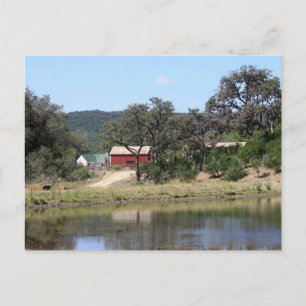 Cartão Postal Ranch do Texas Hill Country