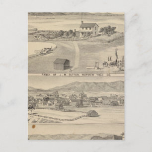 Cartão Postal rancho Winters Dutton