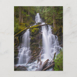 Cartão Postal Ranger Falls, Monte Rainer National Park