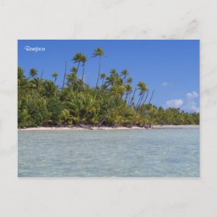 Cartão Postal Rangiroa Polinésia Francesa