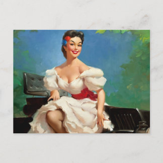 Cartão Postal Rapariga Mexicana