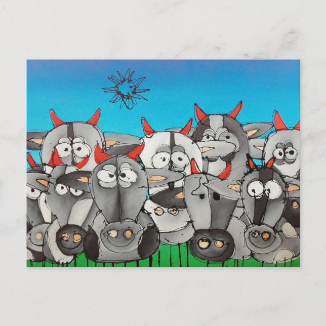 Cartão Postal raparigas do interior (Frente)