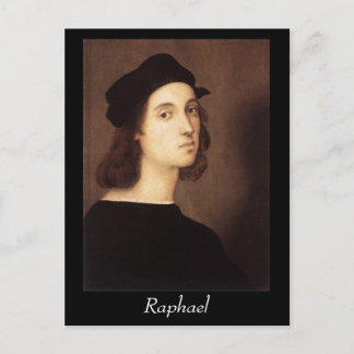 Cartão Postal Raphael - Autoretrato Postcrd