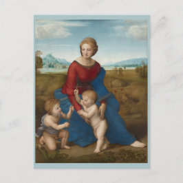 Cartão Postal Raphael Madonna no Prado