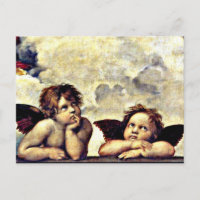 Raphael: Putti, Detalhe da Madonna Sistina