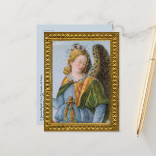 Cartão Postal Raphael the Archangel (pormenor; M 017)