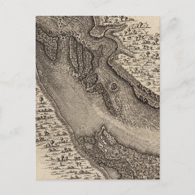 Cartão Postal Rapids, no rio Ohio (Frente)