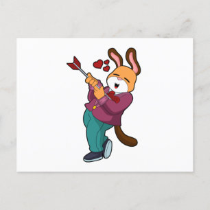 Cartão Postal Raposa como Almoço com Fato