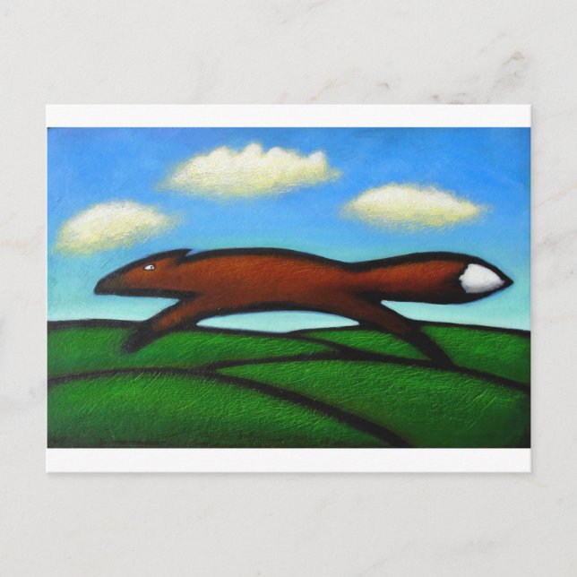 Cartão Postal Raposa da frota (Frente)