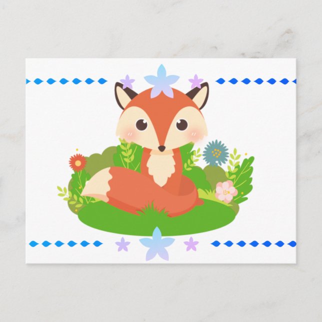 Cartão Postal Raposa-Pequena (Frente)