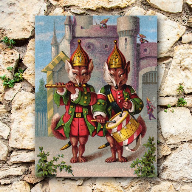 Cartão Postal Raposas de Fife e Tambor (Criador carregado)