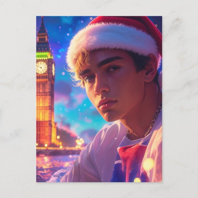 CARTÃO POSTAL RAPPY X-MAS (Frente)