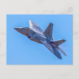 Cartão Postal Raptor Martin F-22A Lockheed