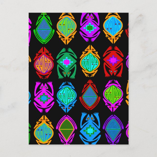 Cartão Postal Rãs Saltitantes (Frente)