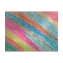 Rascunhos de Cores Aquáticas do Cartão-Postal do A