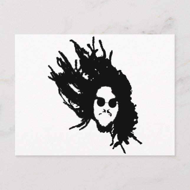 Cartão Postal rasta (Frente)