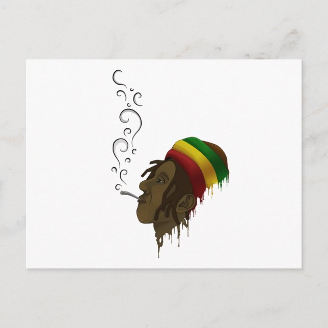 Cartão Postal Rasta (Frente)