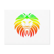 Rasta Lion Head