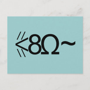 Cartão Postal Rato ASCII