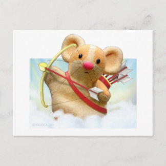 Cartão Postal Rato Cupido