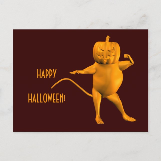 Cartão Postal Rato da Casa (Frente)