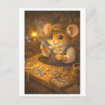 Rato de carreira como joalheiro