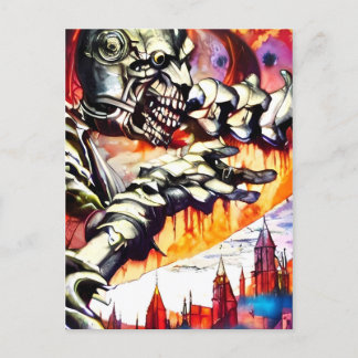 Cartão Postal Ravager do Medo - Ken Gage Art