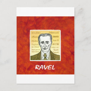 Cartão Postal Ravel