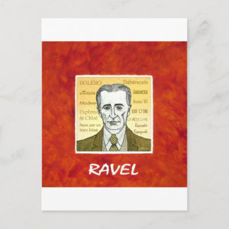 Cartão Postal Ravel