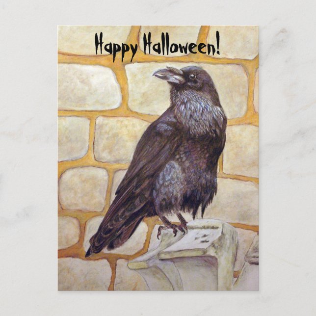 Cartão Postal Raven (Frente)