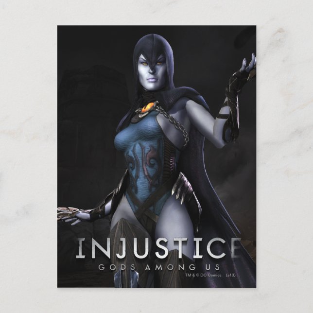 Cartão Postal Raven (Frente)