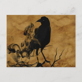 Cartão Postal Raven Ghost