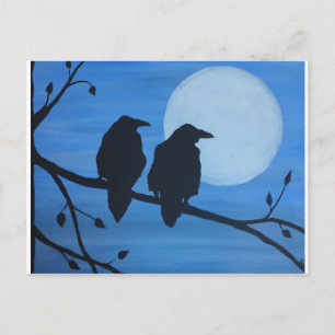 Cartão Postal Raven Sentry