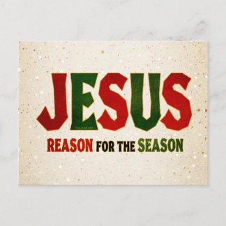 Cartão Postal Razão de Jesus para a Estação