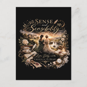Cartão Postal Razão e Sensibilidade