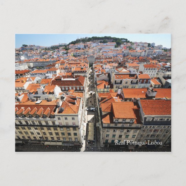 Cartão Postal Real Portugal-Lisboa (Frente)