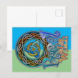 Cartão Postal Real Witch